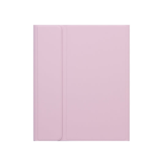X-11BS Skin Plain Texture Detachable Bluetooth Keyboard Tablet Case for iPad Pro 11 inch 2020 / 2018, with Pen Slot & Backlight (Pink) - For iPad Pro by buy2fix | Online Shopping UK | buy2fix