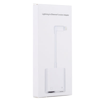 NK-1035 Ethernet Port + 8 Pin Female to 8 Pin Elbow Male Function Adapter(White) by buy2fix
