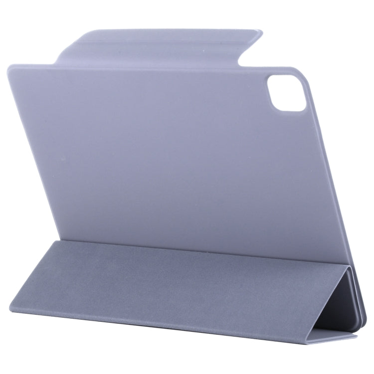 For iPad Pro 11 2022 / 2021 / 2020 / 2018 / Air 2020 10.9 Horizontal Flip Ultra-thin Fixed Buckle Magnetic PU Leather Tablet Case With Three-folding Holder & Sleep / Wake-up Function(Purple) - iPad Pro 11 (2022/2021) Cases by buy2fix | Online Shopping UK | buy2fix