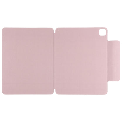 For iPad Pro 11 2022 / 2021 / 2020 / 2018 / Air 2020 10.9 Horizontal Flip Ultra-thin Fixed Buckle Magnetic PU Leather Tablet Case With Three-folding Holder & Sleep / Wake-up Function(Rose Gold) - iPad Pro 11 (2022/2021) Cases by buy2fix | Online Shopping UK | buy2fix