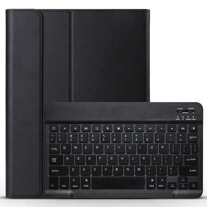A11 Bluetooth 3.0 Ultra-thin ABS Detachable Bluetooth Keyboard Leather Tablet Case with Holder for iPad Pro 11 2022 / 2021 / Air 5 / Air 4 (Black) - For iPad Pro by buy2fix | Online Shopping UK | buy2fix