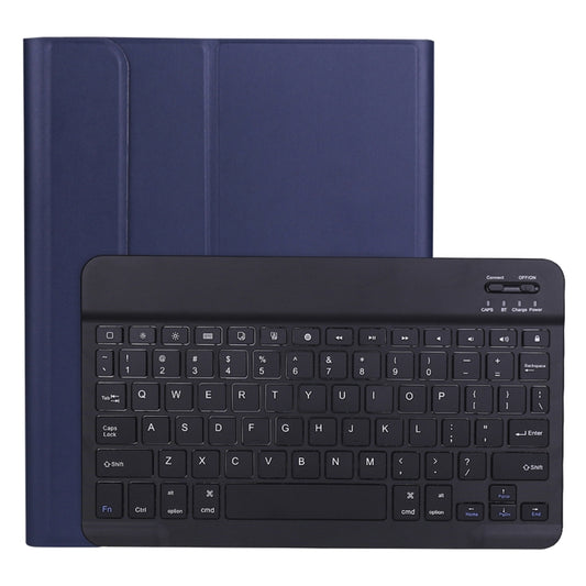 A11B Bluetooth 3.0 Ultra-thin ABS Detachable Bluetooth Keyboard Leather Tablet Case with Holder & Pen Slot for iPad Pro 11 2022 / 2021 / Air 5 / Air 4 (Dark Blue) - For iPad Pro by buy2fix | Online Shopping UK | buy2fix