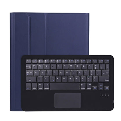 A11B-A Ultra-thin ABS Detachable Bluetooth Keyboard Tablet Case with Touchpad & Pen Slot & Holder for iPad Pro 11 2022 / 2021 / Air 5 / Air 4 (Dark Blue) - For iPad Pro by buy2fix | Online Shopping UK | buy2fix