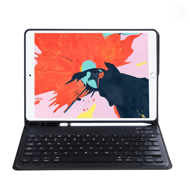 C-11B Detachable Candy Color Bluetooth Keyboard Leather Tablet Case with Pen Slot & Holder for iPad Pro 11 2022 / 2021 / Air 5 / Air 4 (Black) - For iPad Pro by buy2fix | Online Shopping UK | buy2fix