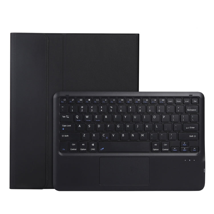 A12B-A Ultra-thin ABS Detachable Bluetooth Keyboard Tablet Case with Touchpad & Pen Slot & Holder for iPad Air 13 2024 / 2025 / Pro 12.9 2021 (Black) - For iPad Pro by buy2fix | Online Shopping UK | buy2fix