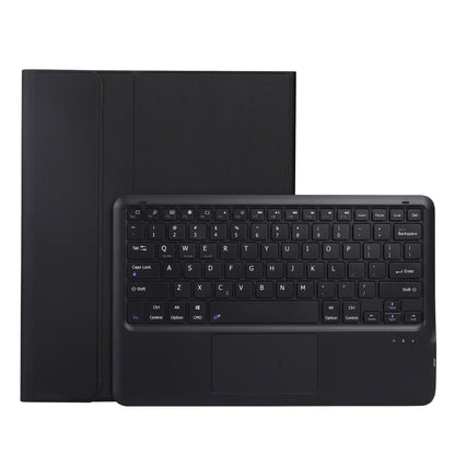 A12B-A Ultra-thin ABS Detachable Bluetooth Keyboard Tablet Case with Touchpad & Pen Slot & Holder for iPad Air 13 2024 / 2025 / Pro 12.9 2021 (Black) - For iPad Pro by buy2fix | Online Shopping UK | buy2fix