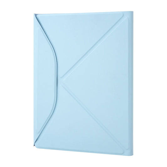 Z098B Pen Slot Bluetooth Keyboard Leather Tablet Case For iPad Air 11 2025/2024/2022/2020 (Sky Blue) by buy2fix