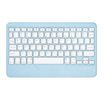 Z098B Pen Slot Bluetooth Keyboard Leather Tablet Case For iPad Air 11 2025/2024/2022/2020 (Sky Blue) - For iPad Air by buy2fix | Online Shopping UK | buy2fix