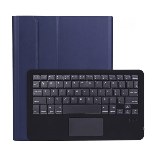 A11B-A 2020 Ultra-thin ABS Detachable Bluetooth Keyboard Tablet Case for iPad Pro 11 2022 / 2021 / Air4 / Air5, with Touchpad & Pen Slot & Holder (Dark Blue) - For iPad Pro by buy2fix | Online Shopping UK | buy2fix