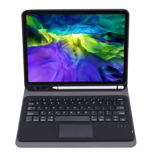 A11B-A 2020 Ultra-thin ABS Detachable Bluetooth Keyboard Tablet Case for iPad Pro 11 2022 / 2021 / Air4 / Air5, with Touchpad & Pen Slot & Holder (Gold) - For iPad Pro by buy2fix | Online Shopping UK | buy2fix