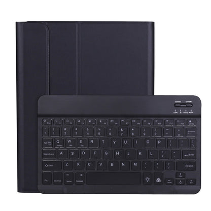 A11BS 2020 Ultra-thin ABS Detachable Bluetooth Keyboard Tablet Case for iPad Pro 11 2022 / 2021 / Air4 / Air5, with Backlight & Pen Slot & Holder (Black) - For iPad Pro by buy2fix | Online Shopping UK | buy2fix