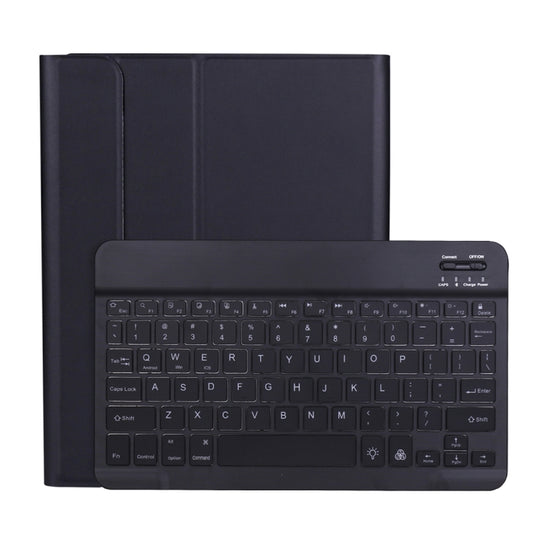 A11BS 2020 Ultra-thin ABS Detachable Bluetooth Keyboard Tablet Case for iPad Pro 11 2022 / 2021 / Air4 / Air5, with Backlight & Pen Slot & Holder (Black) - For iPad Pro by buy2fix | Online Shopping UK | buy2fix