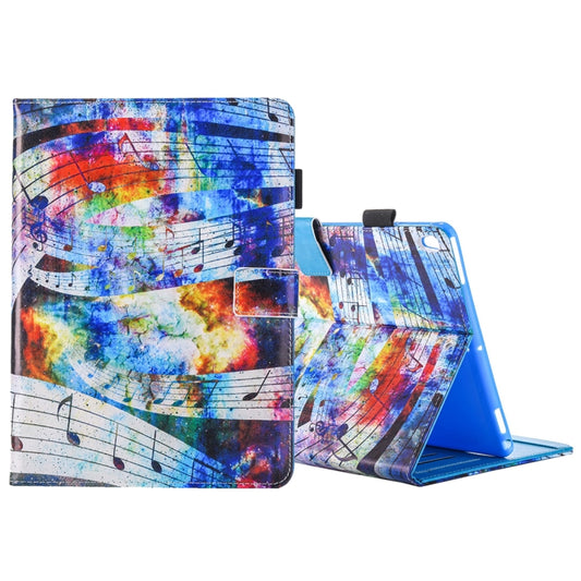 For iPad Pro 10.5 inch Musical Note Print Horizontal Flip PU Leather Protective Case with Holder & Card Slots & Photo Frame - iPad Pro 10.5 inch Cases by buy2fix | Online Shopping UK | buy2fix