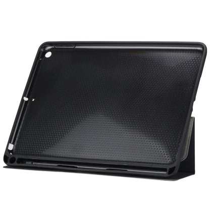Cloth Texture Pattern Horizontal Flip Leather Case for iPad Pro 10.5 inch ,with Three-folding Holder & Pen Slots (Grey) - iPad Pro 10.5 inch Cases by buy2fix | Online Shopping UK | buy2fix