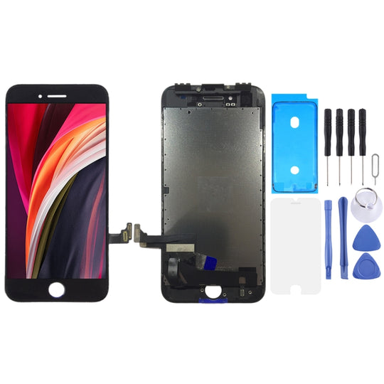 LCD-Bildschirm und Digitizer-Vollmontage für iPhone SE 2020 (Schwarz)