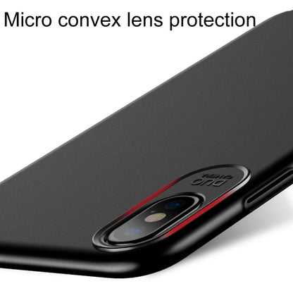 For iPhone X / XS USAMS Jay Series PC Oil Painting Surface Shockproof Protective Back Case (Silver) - More iPhone Cases by USAMS | Online Shopping UK | buy2fix