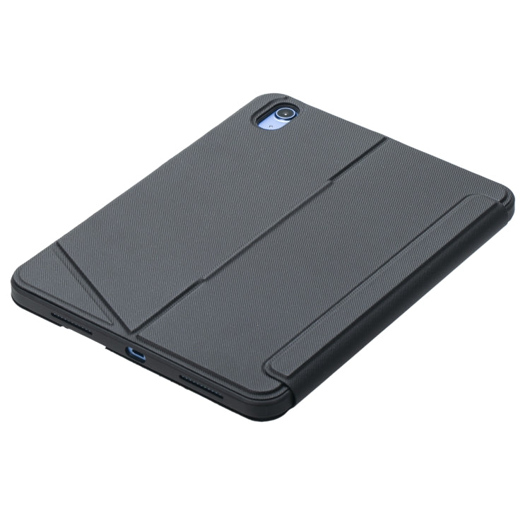 T10-AS For iPad 11 2025 / 10th Gen 10.9 2022 Touch Backlight Split Type Bluetooth Keyboard Leather Case - Universal by buy2fix | Online Shopping UK | buy2fix