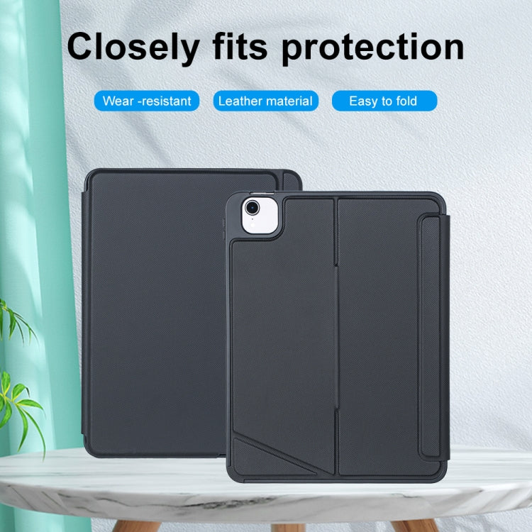 T11-AS For iPad Air 11 2025 / Air 5 / 4 10.9 / Pro 11 2022&2021&2020&2018 Touch Backlight Split Type Bluetooth Keyboard Leather Case - Universal by buy2fix | Online Shopping UK | buy2fix