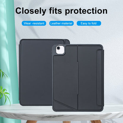 T11-AS For iPad Air 11 2025 / Air 5 / 4 10.9 / Pro 11 2022&2021&2020&2018 Touch Backlight Split Type Bluetooth Keyboard Leather Case - Universal by buy2fix | Online Shopping UK | buy2fix