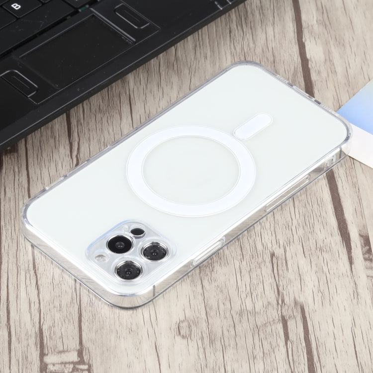 For iPhone 12 Pro Accurate Hole TPU Magnetic Magsafe Protective Case by buy2fix