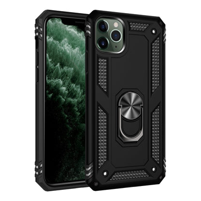 Armor Shockproof TPU + PC Protective Case for iPhone 11, with 360 Degree Rotation Holder (Black) by buy2fix