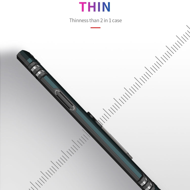 Armor Shockproof TPU + PC Protective Case for iPhone 11, with 360 Degree Rotation Holder (Black) by buy2fix