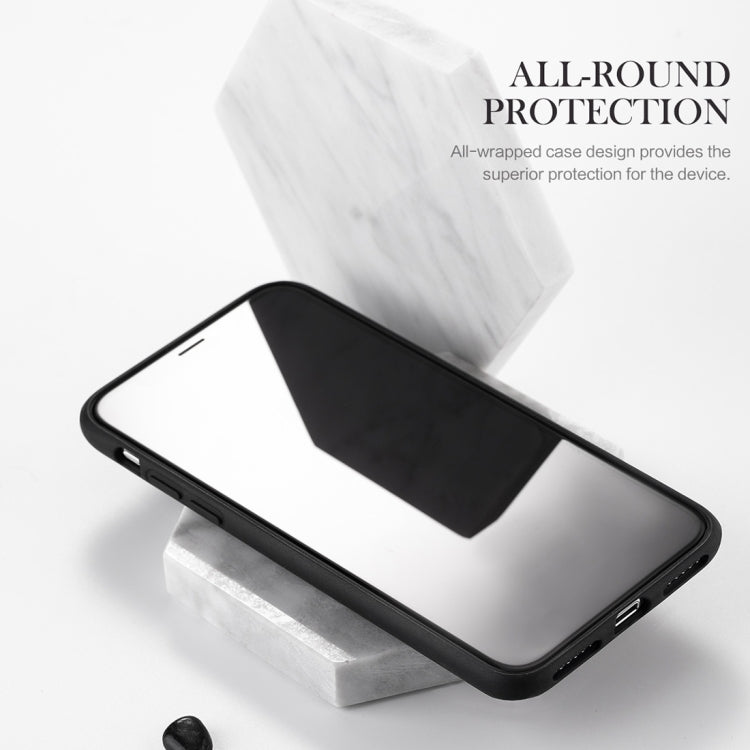 For iPhone XS Max ROCK Origin Series Business TPU + PU Protective Case - More iPhone Cases by ROCK | Online Shopping UK | buy2fix