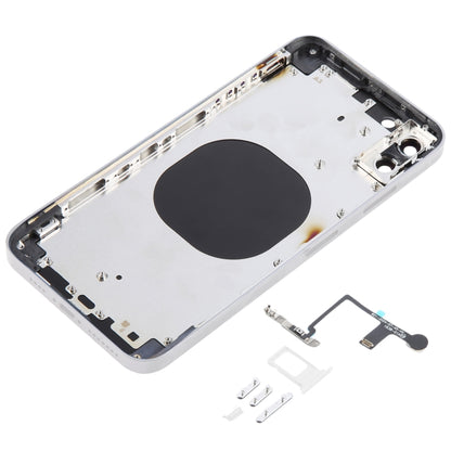 Back Cover with Appearance Imitation of iP14 Pro Max for iPhone XS Max(White) by buy2fix