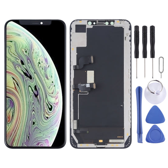 Original OLED-Material LCD-Bildschirm und Digitizer-Vollmontage für iPhone XS Max