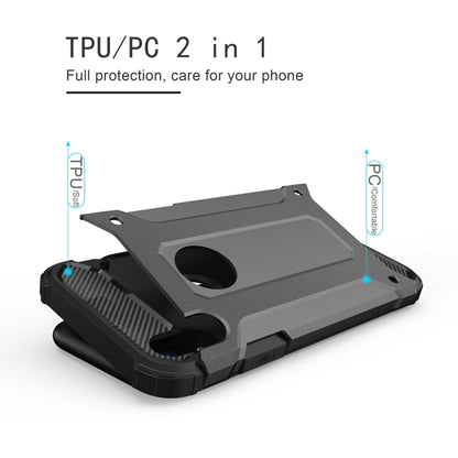 For iPhone XR TPU + PC Armor Combination Back Cover Case(Red) by buy2fix