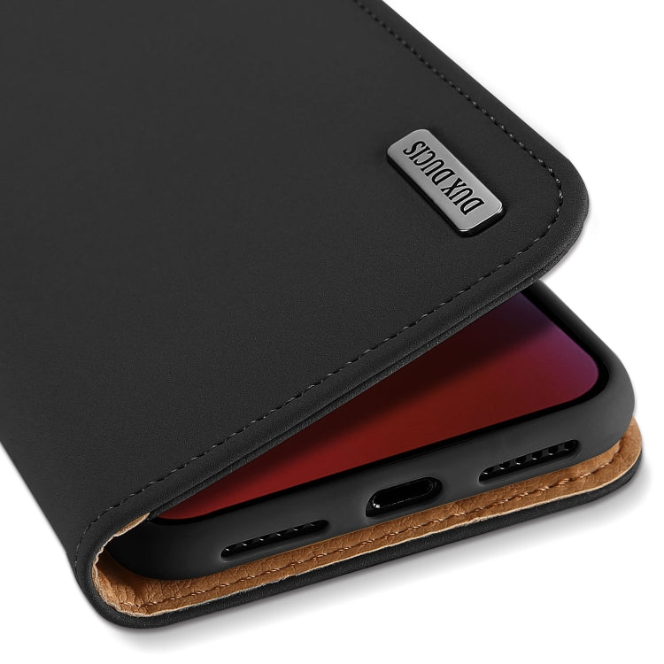 For iPhone XR DUX DUCIS WISH Series TPU + PU + Leather Case with Card Slots & Wallet (Black) - More iPhone Cases by DUX DUCIS | Online Shopping UK | buy2fix