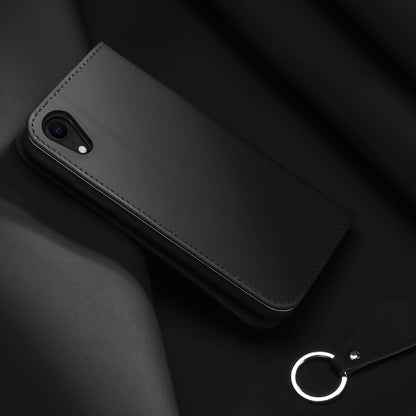 For iPhone XR DUX DUCIS WISH Series TPU + PU + Leather Case with Card Slots & Wallet (Black) - More iPhone Cases by DUX DUCIS | Online Shopping UK | buy2fix
