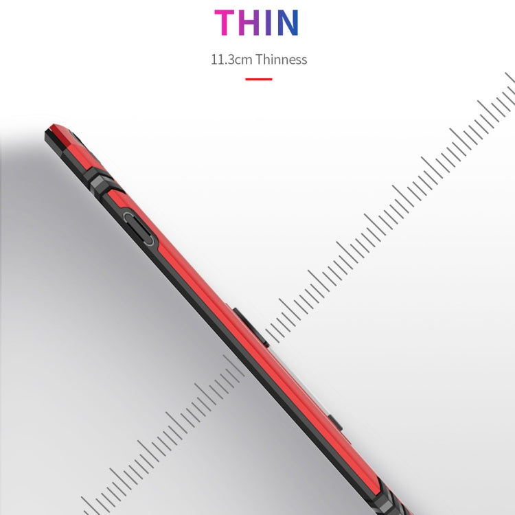 For iPhone XR Armor Shockproof TPU + PC Protective Case with 360 Degree Rotation Holder (Rose Gold) by buy2fix