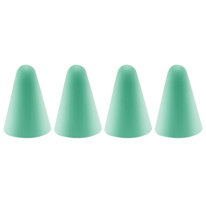 4 PCS Non-slip Mute Wear-resistant Nib Cover for Apple Pencil 1 / 2 (Mint Green) by buy2fix