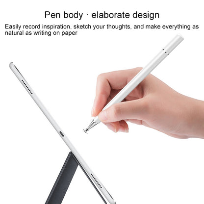 Passive Capacitive Pen Touch Screen Stylus Pen(White) by buy2fix