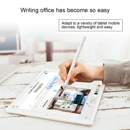 Passive Capacitive Pen Touch Screen Stylus Pen(White) by buy2fix