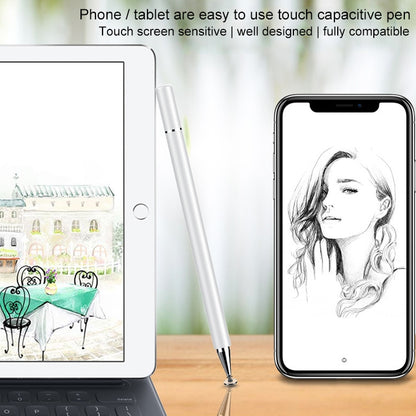 Passive Capacitive Pen Touch Screen Stylus Pen(White) by buy2fix