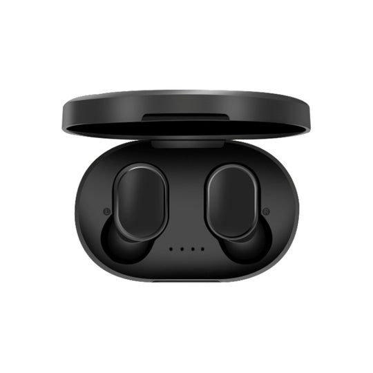 A6S IPX4 Waterproof Bluetooth 5.0 Wireless Bluetooth Earphone with Charging Box, Support for HD Calls & Siri & IOS Power Display(Black)