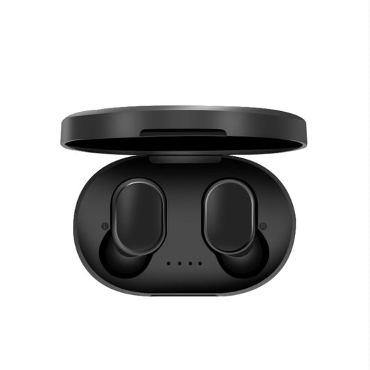 A6S IPX4 Waterproof Bluetooth 5.0 Wireless Bluetooth Earphone with Charging Box, Support for HD Calls & Siri & IOS Power Display(Black) by buy2fix