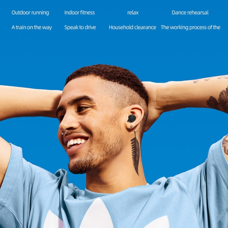 A6S IPX4 Waterproof Bluetooth 5.0 Wireless Bluetooth Earphone with Charging Box, Support for HD Calls & Siri & IOS Power Display (Blue) - Bluetooth Earphone by buy2fix | Online Shopping UK | buy2fix