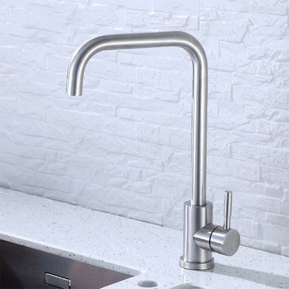 304 Stainless Steel Rotatable Faucet Sinks Cold And Hot Water Tap by buy2fix