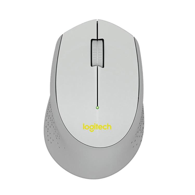 Logitech M280 2.4GHz 3-keys 1000DPI Wireless Optical Mouse, Wireless Range: 10m (Grey) - Wireless Mice by buy2fix | Online Shopping UK | buy2fix