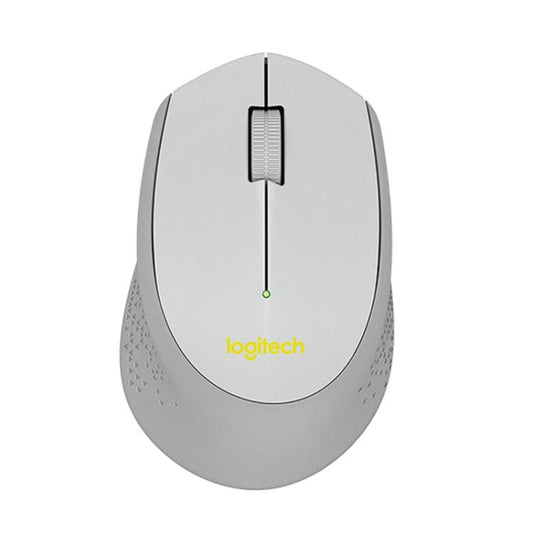 Logitech M280 2.4GHz 3-keys 1000DPI Wireless Optical Mouse, Wireless Range: 10m (Grey) - Wireless Mice by buy2fix | Online Shopping UK | buy2fix