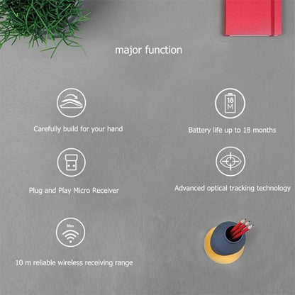 Logitech M280 2.4GHz 3-keys 1000DPI Wireless Optical Mouse, Wireless Range: 10m (Grey) - Wireless Mice by buy2fix | Online Shopping UK | buy2fix