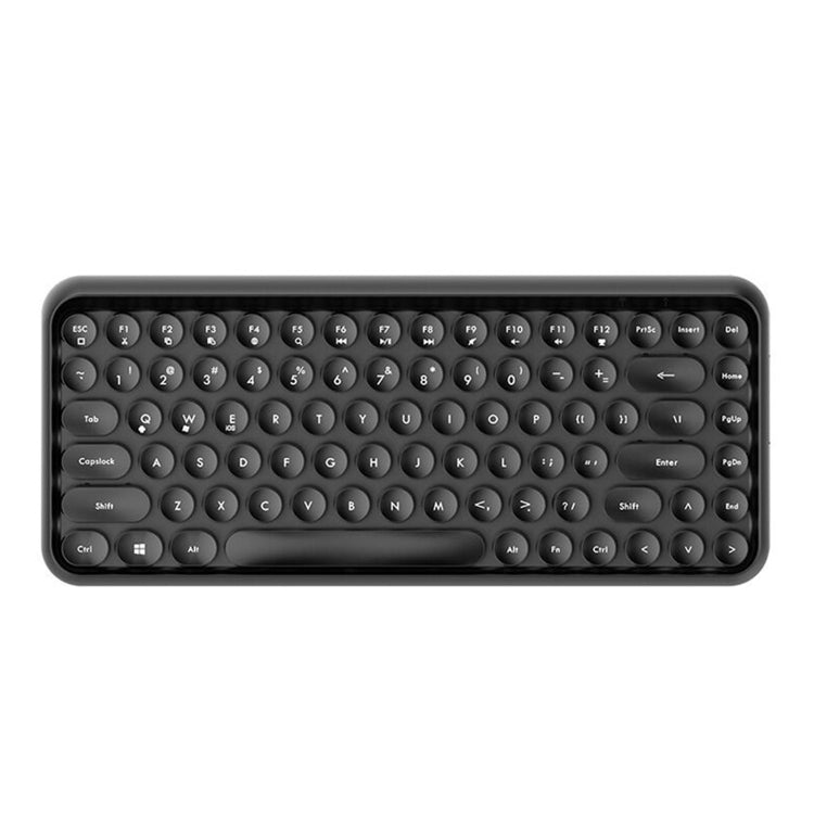 Ajazz 308I Tablet Mobile Phone Computer Household Office Wireless Keyboard(Black) by buy2fix
