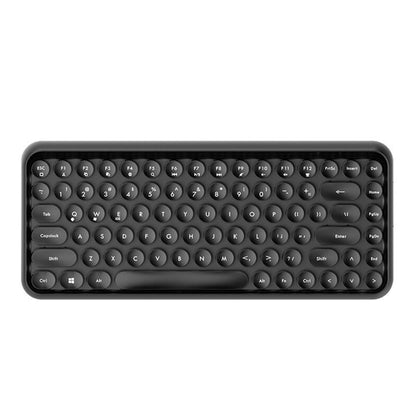 Ajazz 308I Tablet Mobile Phone Computer Household Office Wireless Keyboard(Black) by buy2fix