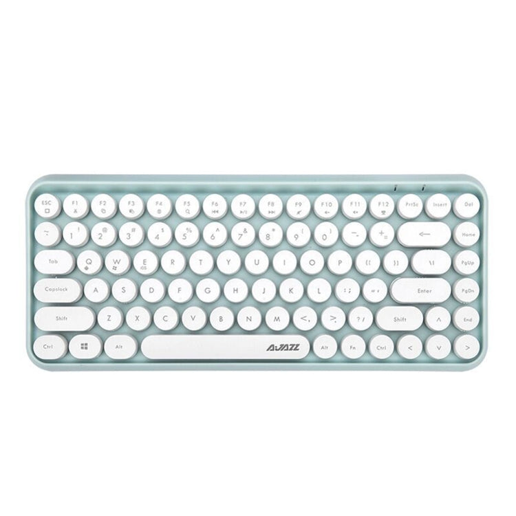 Ajazz 308I Tablet Mobile Phone Computer Household Office Wireless Keyboard(Green) by buy2fix