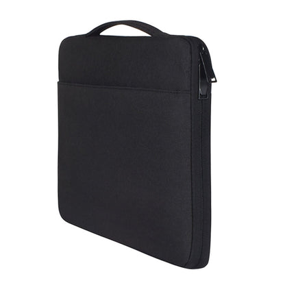 15.6 inch Fashion Casual Polyester + Nylon Laptop Handbag Briefcase Notebook Cover Case, For Macbook, Samsung, Lenovo, Xiaomi, Sony, DELL, CHUWI, ASUS, HP(Black) by buy2fix