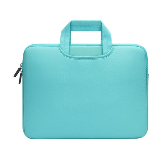 13.3 inch Portable Air Permeable Handheld Sleeve Bag for MacBook Air / Pro, Lenovo and other Laptops, Size: 34x25.5x2.5cm(Green) - 13.3 inch by buy2fix | Online Shopping UK | buy2fix