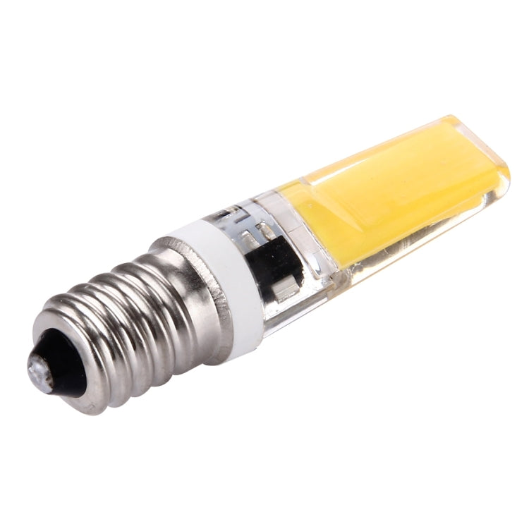 E14 3W 300LM COB LED Light , Silicone Dimmable for Halls / Office / Home, AC 220-240V(Warm White) by buy2fix